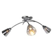 Boxed Home Collection Louuise 3 Light Flush Ceiling Light Fitting RRP £50 (Viewing Is Highly