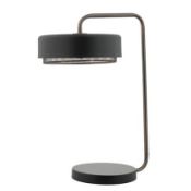 Boxed Home Collection Fern Table Lamp in Black RRP £90 (Viewing Is Highly Recommended)