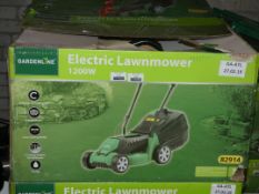 Boxed Gardenline 1200W Electric Lawnmower (Viewing Is Highly Recommended)