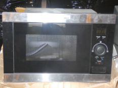 Boxed BMG25BK Built in Stainless Steel Microwave Oven and Grill (Viewing Is Highly Recommended)