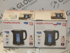 Boxed Morphy Richards Accents Brita Filter Coffee Machines in Black