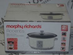 Boxed Morphy Richards Accents Slow Cooker