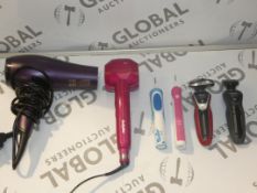 Assorted Items To Include Philips Series 5000 Triple Headed Gents Shavers, Oral B Electric