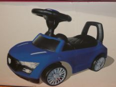 Childrens Little Town Ride On Car in Blue