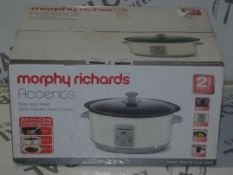 Boxed Morphy Richards Accents Slow Cooker