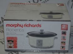 Boxed Morphy Richards Accents Slow Cooker