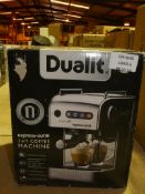 Boxed Dualit 3 in 1 Coffee Machine RRP £120