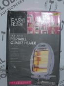 Boxed 800W Portable Halogen Heaters