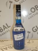Bottle of 70cl Volare Blue Cracao Italian Liqueur RRP £30 a Bottle