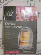 Boxed 800W Portable Halogen Heaters