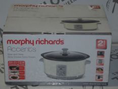 Boxed Morphy Richards Accents Slow Cooker