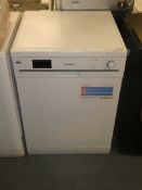 Sharp QW-F471W AAA Rated Digital Display Under the Counter Dishwasher in White RRP £230