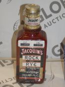 Bottles of 75cl Jacquines Rock and Rye Whiskey RRP £30 a Bottle