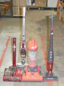 Assorted Upright Vacuum Cleaners and Part Lots