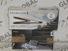 Boxed Assorted Hair Care Products To Include Remington Hair Straighteners and Babyliss Heated