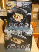 Boxed George Foreman Fat Reducing Health Grills RRP £50 Each