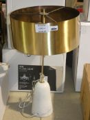 Jasper Conran Marble and Gold Shade Table Lamp RRP £120