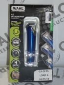 Boxed Wahl 4 in 1 Stainless Steel Advanced Lithium Power Multi Groomer RRP £50