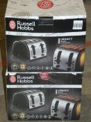 Boxed Russell Hobbs Legacy 4 Slice Toasters RRP £50 Each