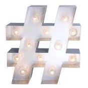 Boxed Home Collection Hashtag Light RRP £160