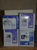 Lot to Contain 5 Assorted Lighting Items To Include comet Spotlight, Search Light Eros Spotlight,