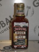 Lot to Contain 12 Bottles 75cl Jacquines Rock and Rye Whiskey RRP £30 A Bottle
