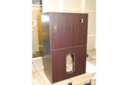 Lot to Contain 4 Boxed MyPlan 500 Back to Wall Wenge Toilet Units