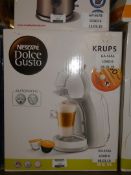 Boxed Krups Nescafe Dolce Gusto Mini Me Cappuccino Coffee Machine RRP £100