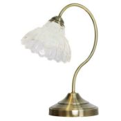 Boxed Home Collection Larissa Antique Brass Base Table Lamp RRP £45