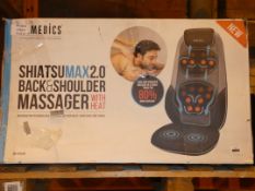 Boxed Homedics Back and Shoulder Massager RRP £300 (Viewing Is Highly Recommended)