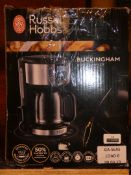 Boxed Russell Hobbs Buckingham 10 Cup Capacity Coffee Maker (Viewing Is Highly Recommended)