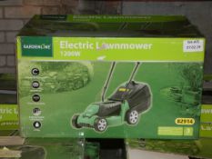 Boxed Gardenline 1200W Electric Lawn Mower (Viewing Is Highly Recommended)