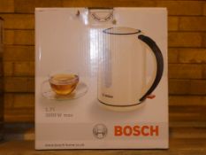 Boxed Bosch 1.6L Cordless Jug Kettle (Viewing Is Highly Recommended)