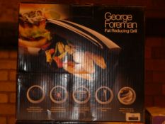 Boxed George Foreman Fat Reducing Health Grill RRP £50 (Viewing Is Highly Recommended)