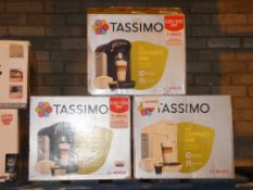 Lot to Contain 3 Bosch Tassimo Vivy 2 Capsule Coffee Makers RRP £60 Each (Viewing Is Highly