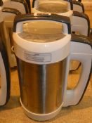 Lot to Contain 3 Stainless Steel Electric Soup Makers (Viewing Is Highly Recommended)