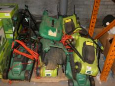 Lot to Contain 7 Assorted Lawnmowers Ranging From 1800W to 1200W (Viewing Is Highly Recommended)