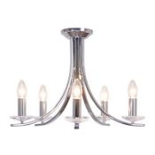 Boxed Home Collection Skyla Chandelier Ceiling Light RRP £90 (Viewing Is Highly Recommended)