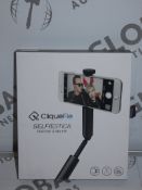 Lot to Contain 8 Boxed Cliquefie Selfie Sticks RRP £40 Each