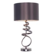 Boxed Home Collection Metal Twist Lamp RRP £60 (Viewing Is Highly Recommended)