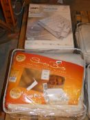 Lot to Contain 2 Assorted Items To Include a Monogram Allergy Free Mattress Cover and a Sleeping