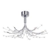 Lot to Contain 2 Home Collection Victoria Flush Ceiling Lights RRP £70 Each (Viewing Is Highly