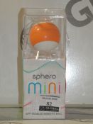 Boxed Sphero Mini App Enabled Robotic Ball In Orange RRP £50
