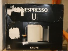 Boxed Krups Nespresso Cappuccino Coffee Maker RRP £50