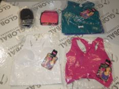 Assorted Items to Include Luggage and Travel Accessories, Ladies Eye Masks, Sports ArmBands and