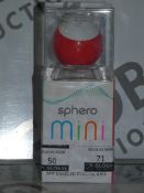 Boxed Sphero Mini App Enabled Robotic Ball In Red RRP £50