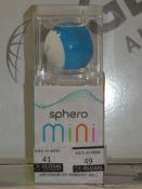 Boxed Sphero Mini App Enabled Robotic Ball In Blue RRP £50