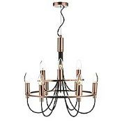 Boxed Home Collection Zach 9 Light Chandelier Light RRP £195