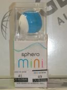 Boxed Sphero Mini App Enabled Robotic Ball In Blue RRP £50