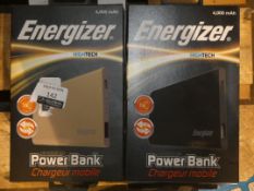 Boxed Assorted Energiser High Tech Power Bank Mobile Phone and Tablet Chargers